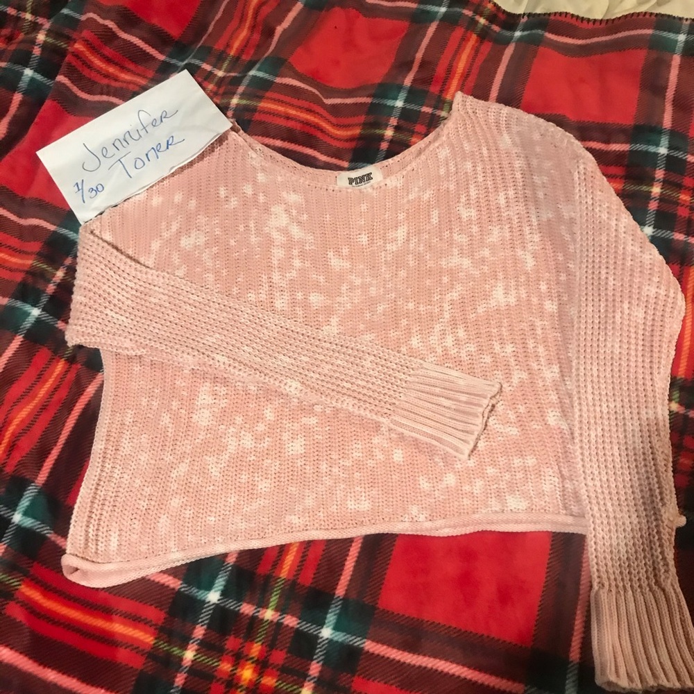 Vs pink sweater